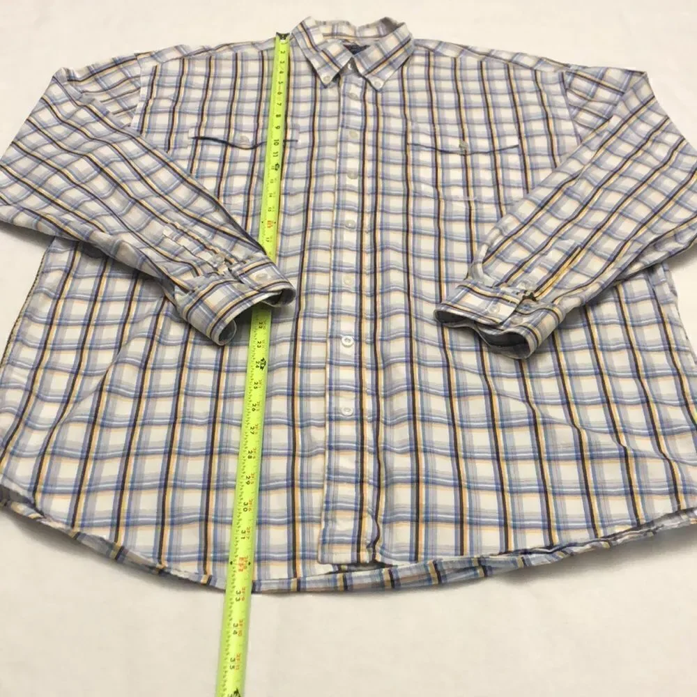 Roper mens plaid button down shirt size XL - Picture 7 of 9